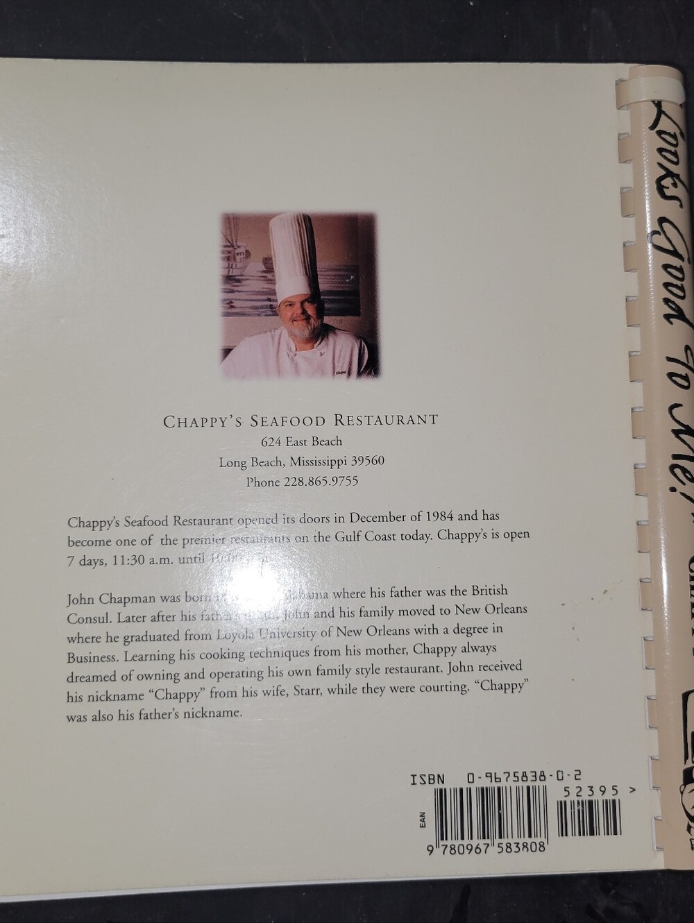 Looks Good To Me Cookbook - Picture 2 of 2